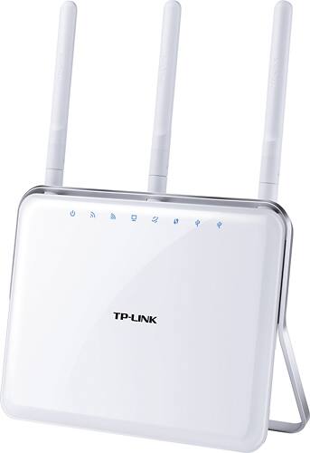  TP-Link - Archer C9 AC1900 Dual-Band Wi-Fi Router - White