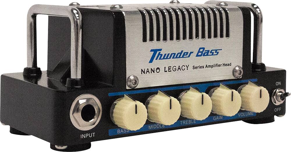Angle. Hotone - Nano Legacy Thunder Bass Mini Amplifier.