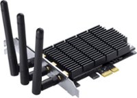 Angle Zoom. TP-Link - Archer T9E AC1900 Dual-Band PCI Express Network Adapter - Black.