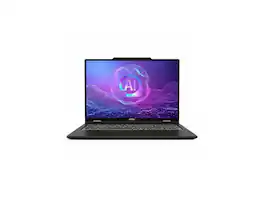 MSI - Venture 16 AI A2HM Venture 16 AI A2HMTG-047US 16" Touchscreen Notebook - Full HD Plus - 60 Hz - Intel Core Ultra 7 - Gray