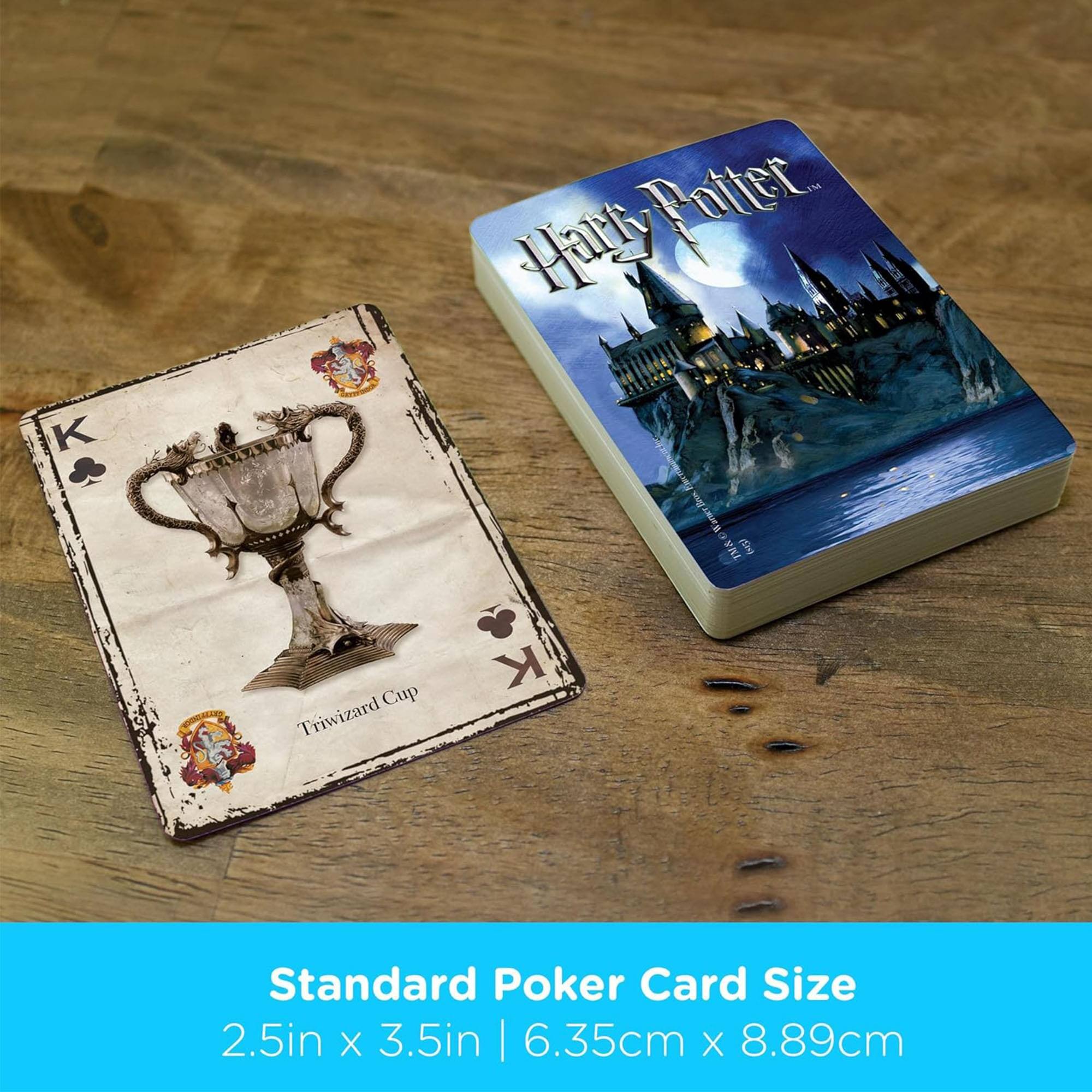 Harry Potter  
Triwizard Cup  
Standard Poker Card Size  
2.5in x 3.5in | 6.35cm x 8.89cm