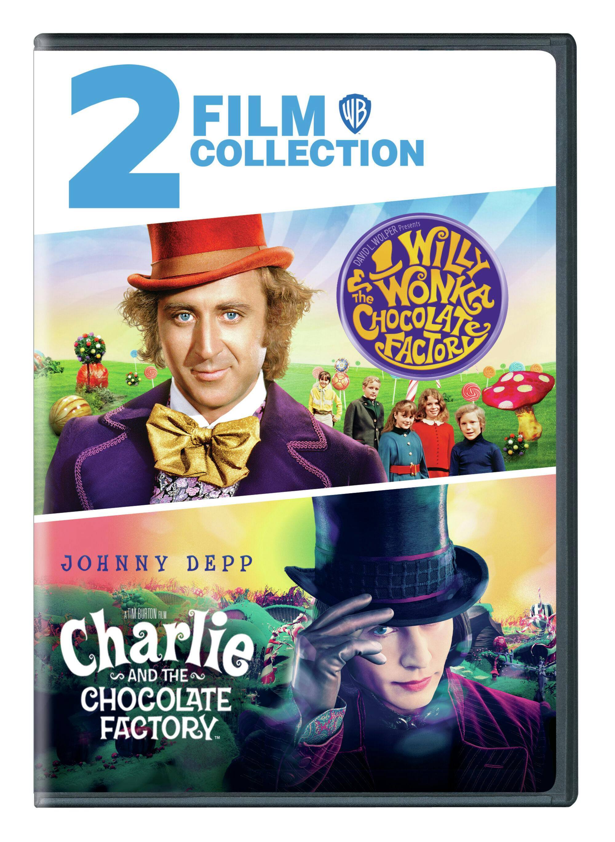 Willy Wonka and the Chocolate Factory/Charlie and the Chocolate Factory (DVD Double Feature) [DVD] [Standard]