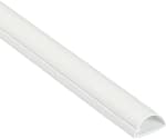 D-Line - Half Round Cord Cover (Small) - 1.18in (W) x 0.59in (H) x 39in Length - White