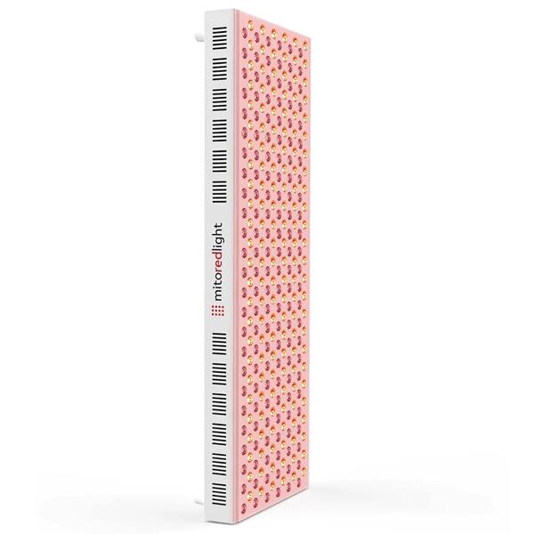 Left. Mito Red Light, LLC - MitoMEGA 2.0 Red Light Panel – Red Light Therapy for Face and body – Red Light & Near Infrared Red Light Therapy.