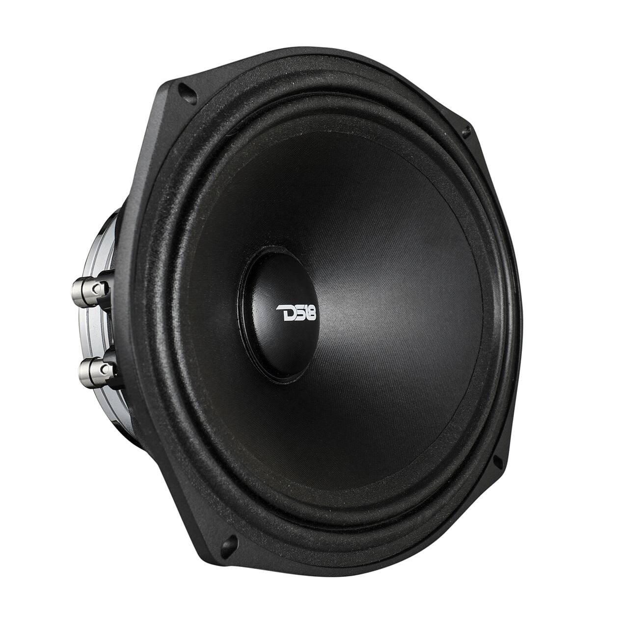 Angle. DS18 Audio - 6x9" Full-Range Speaker With Water Resistant Glass Fiber Cone and Neodymium Magnet | 250W RMS 4-Ohm - Black.