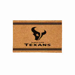 Evergreen Enterprises - 24" x 36" Outdoor Monochrome Team Logo Coir Mat - Brown