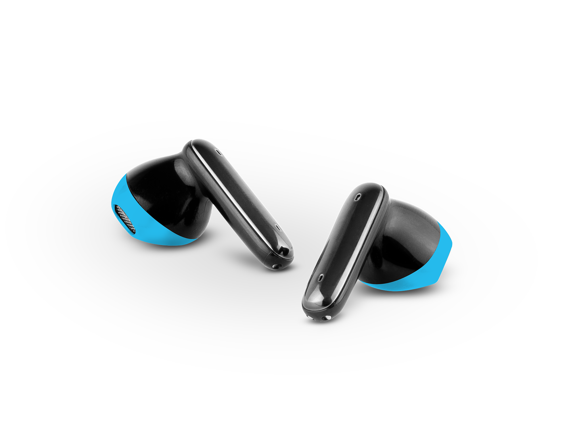 Angle. H2O Audio - RIPT-LITE Wireless Earbuds with Active Noise Cancellation - Black.