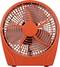 Dynex™ - 9" Table Fan - Poppy Red-Front_Standard