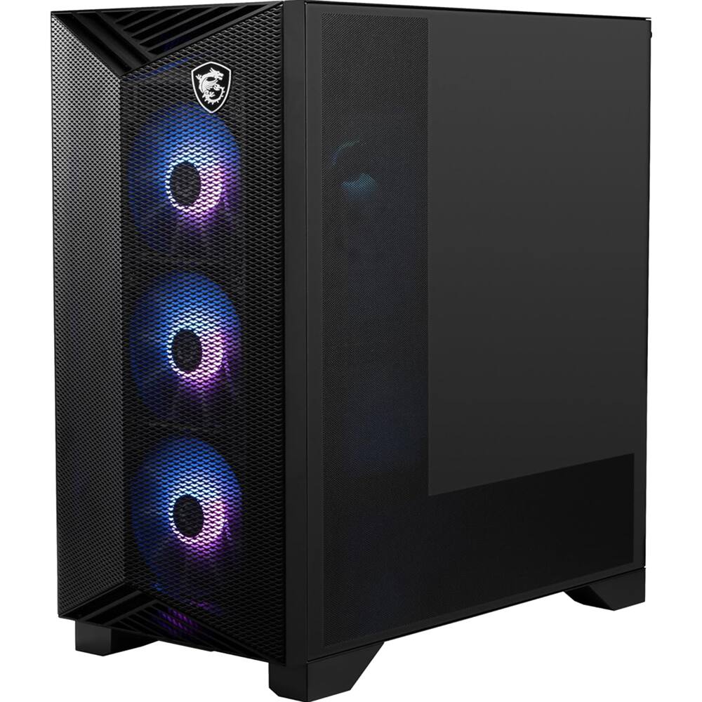 Alt View 5. MSI - Aegis R2 Gaming Desktop Computer Intel Core i9-14900F 96GB Memory NVIDIA GeForce RTX 5090 4TB SSD - Black.