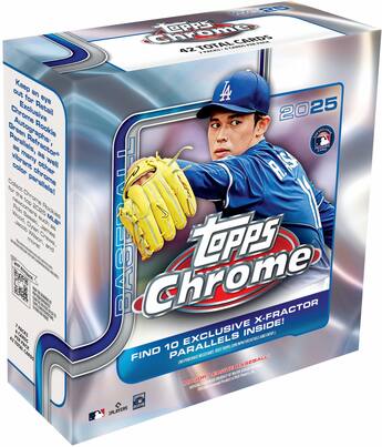 2025 Topps Chrome Baseball Mega Box - Best Buy 2025 Topps Chrome Baseball Mega Box - Best Buy