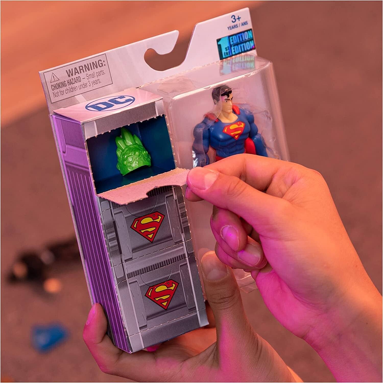 ! WARNING: Small parts. CHOKING HAZARD under 3 years. Not for children under 3 years. DC 3+ YEARS 1st EDITION