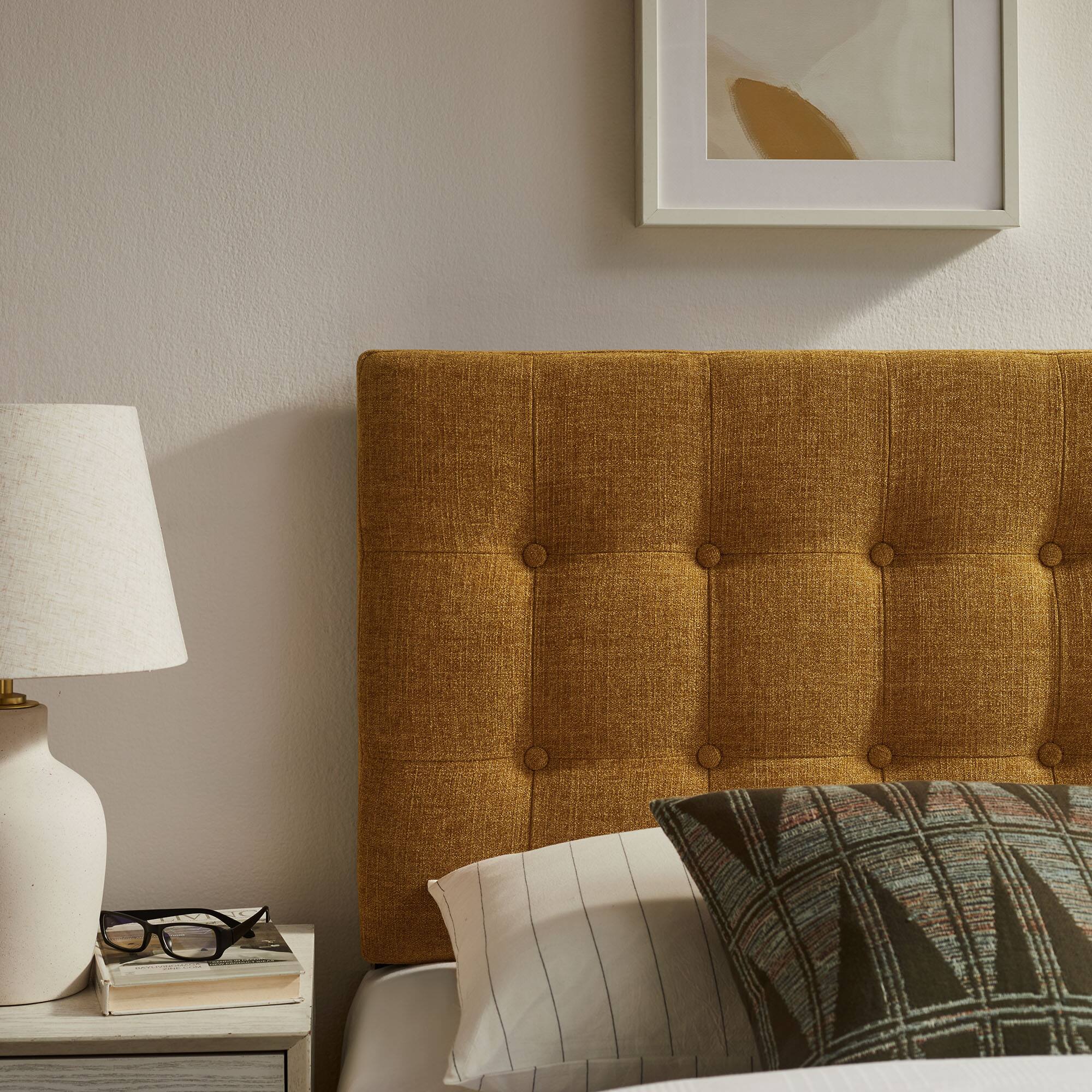 Alt View 1. Modway - Emily Upholstered Fabric Headboard by Modway - Copper.