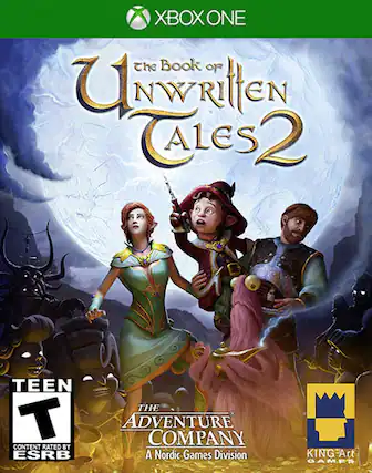 Front. Long Hat House - The Book of Unwritten Tales 2. - T (Teen 13+)