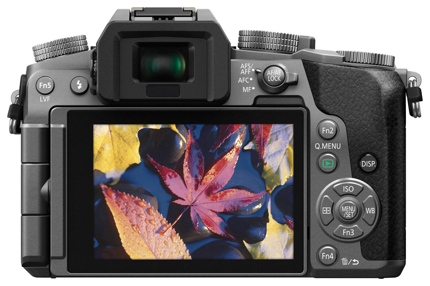 Alt View 11. Panasonic - G7 Mirrorless Camera with LUMIX G VARIO 14-42mm f/3.5-5.6 II ASPH./MEGA O.I.S. Lens - Silver.