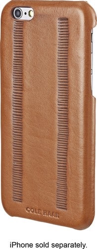 Cole Haan - Dashed Lines Case for Apple® iPhone® 6 and 6s - British Tan - Larger Front