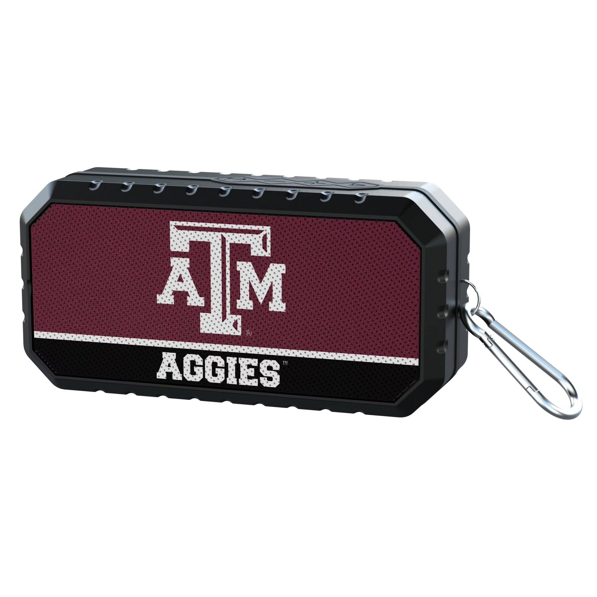 Alt View 1. Keyscaper - Texas A&M Aggies End Zone Water Resistant Bluetooth Speaker - Multicolor.