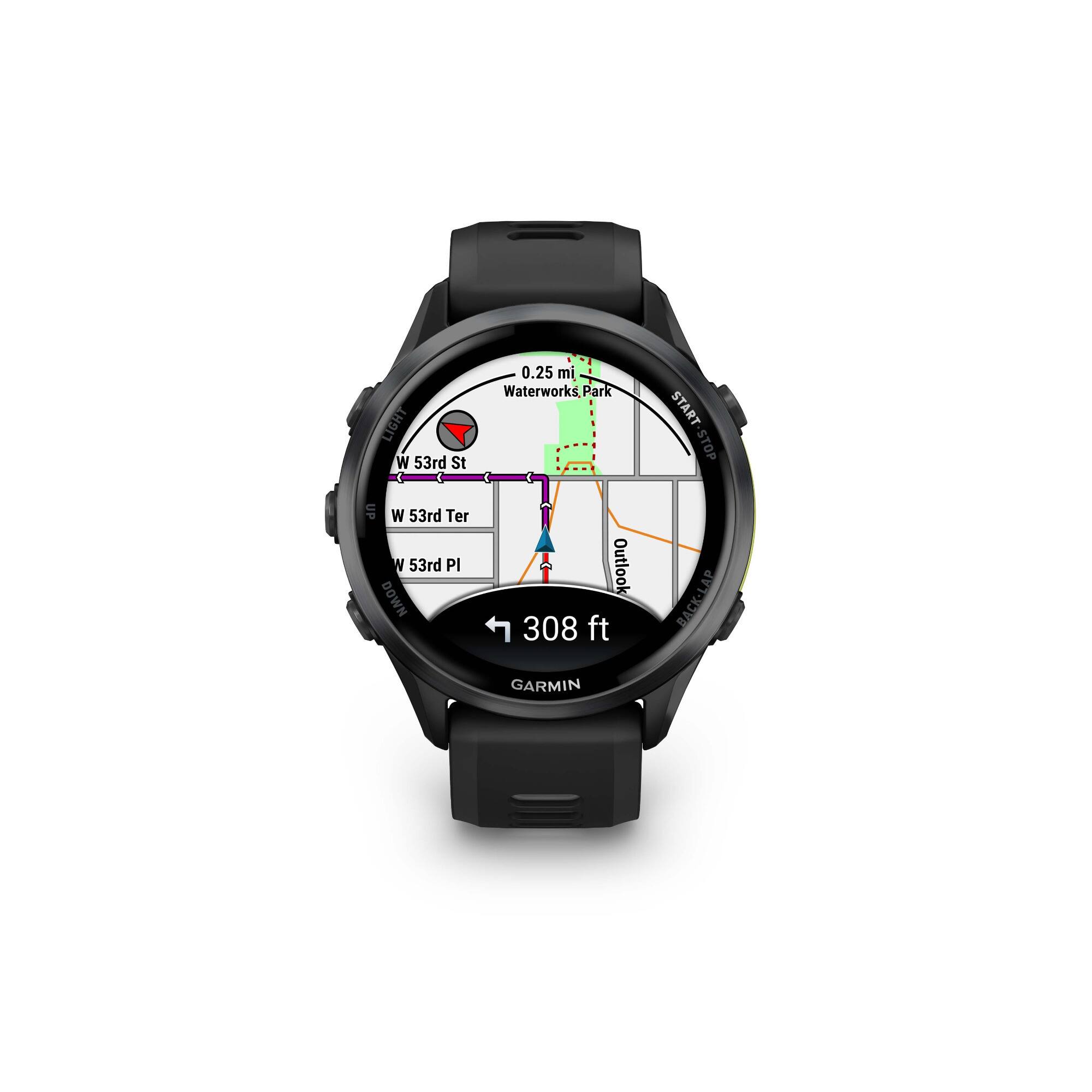 LIGHT W 53rd St UP W 53rd Ter W 53rd PI DOWN

0.25 mi Waterworks Park Outlook 308 ft GARMIN

START STOP BACK-LAP