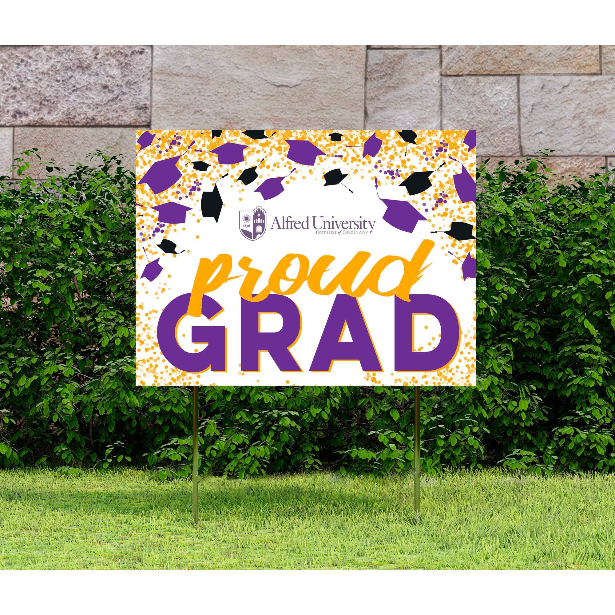 Alfred University  
proud GRAD