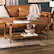 Alt View Zoom 22. Walker Edison - Rustic Farmhouse Wood Coffee Table - Rustic Oak.