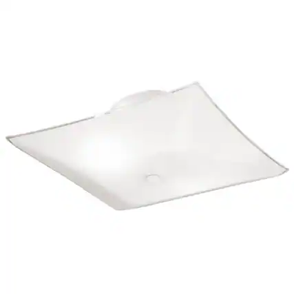 Front. Westinghouse - Westinghouse 6 in. H X 12 in. W X 12 in. L Ceiling Light.