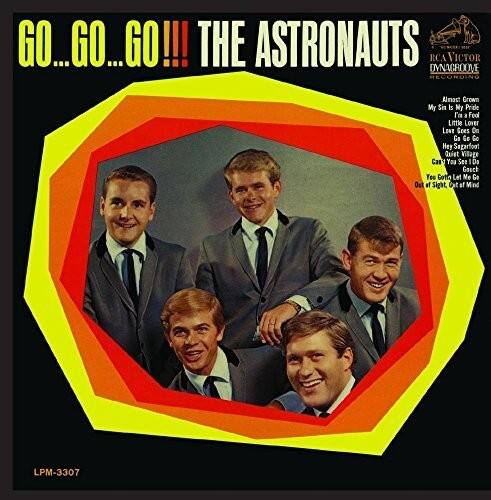 GO...GO...GO!!!  
THE ASTRONAUTS  

RCA VICTOR  
DYNAMOGRAM  

My Sin Is My Pride  
I'm a Fool  
Little Lover  
Love Goes On  
Go Go  
Hey Sagarfoot  
Quist Village  
Can You See  
I Do Gooch  
Yee Cotfa  
Let Me Go Out of Sight, Out of Mind  

LPN-3307
