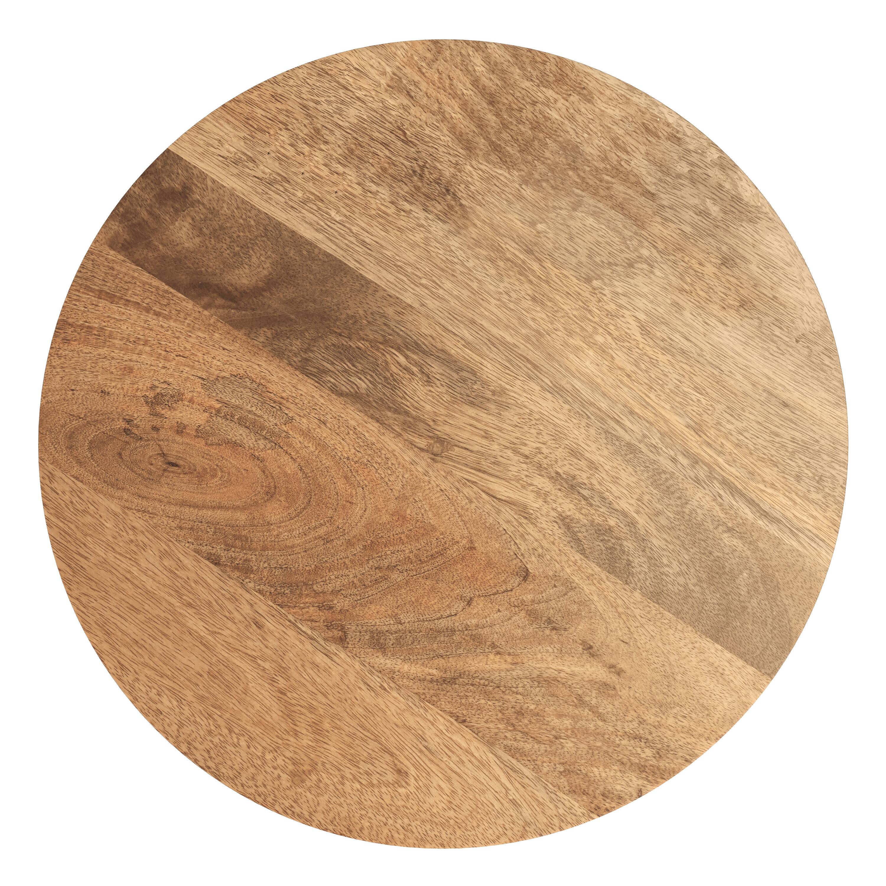 Alt View 1. Simpli Home - Robbie 16 inch Wide Solid Mango Wood Accent Table in Natural - Natural.