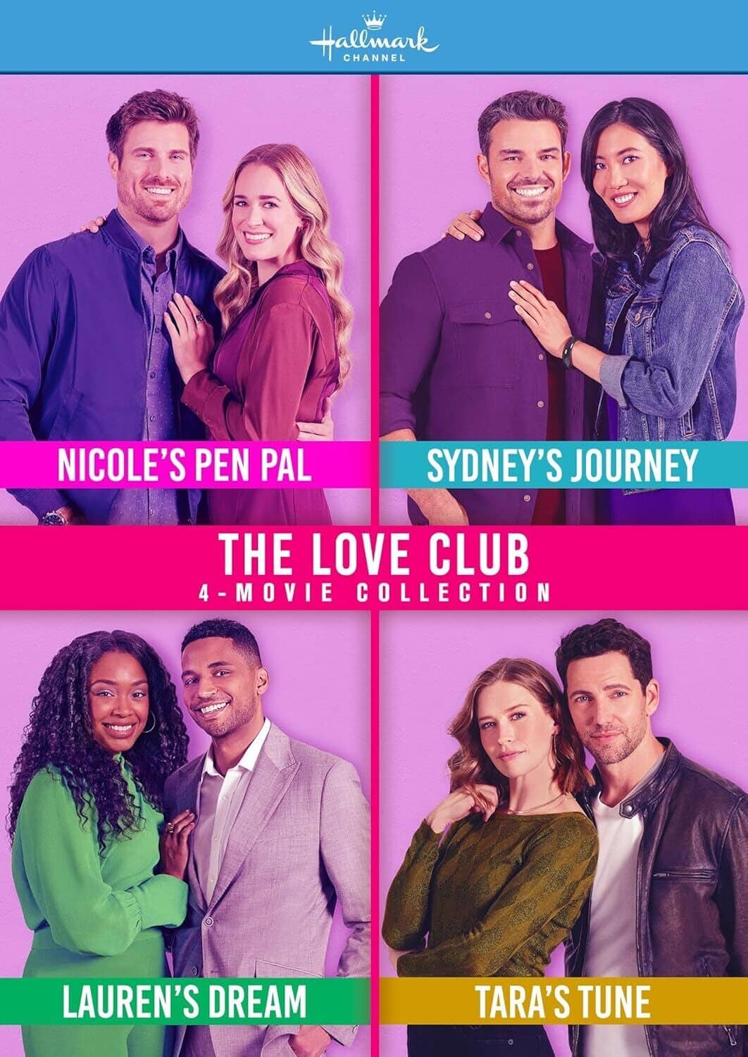 Hallmark 4-Movie Collection: (The Love Club: Nicole's Pen Pal)  - DVD