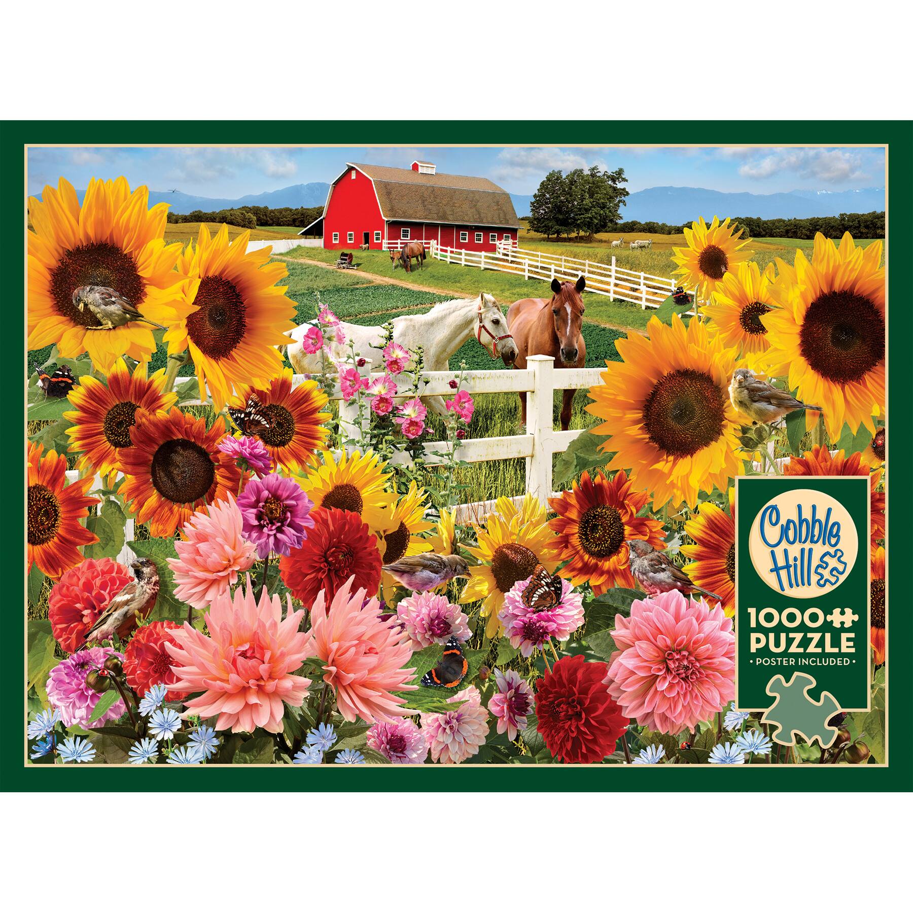Cobble Hill  
1000+ Puzzle  
Poster Included