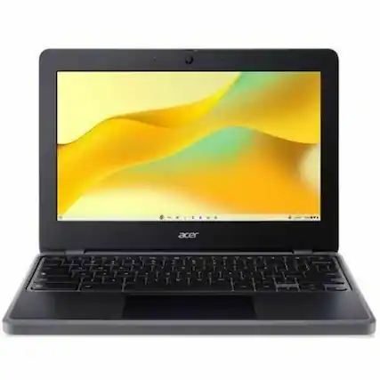 Front. Acer - Acer Chromebook 511 C736T C736T-C5NU 11.6" Touchscreen Chromebook - Full HD - 60 Hz - Intel N-Series N100 - 8 GB - 64 GB - Black.