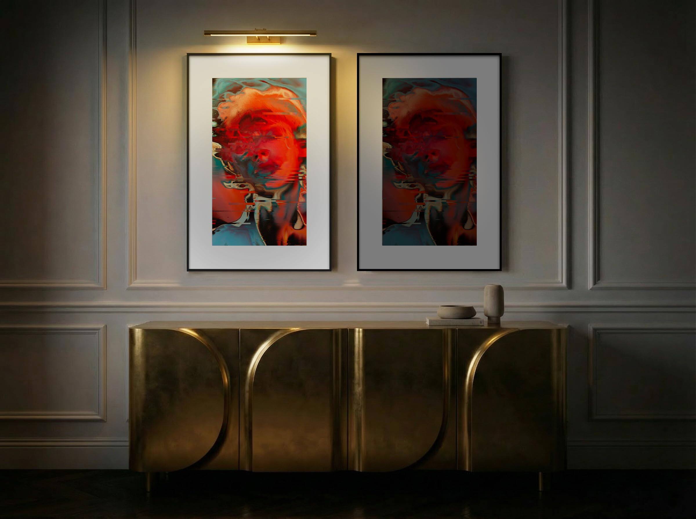 Alt View 7. InkPoster - InkPoster Affresco 31.5" - Color Screen E Ink Spectra 6 - Paper-Like - Aluminium Body - Thousands of Artworks in App - Black.