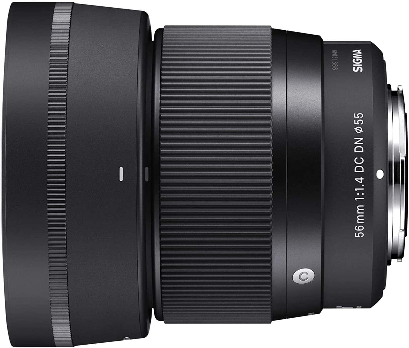 Sigma 56mm F1.4 Contemporary DC DN Lens for Fuji X Mount Black