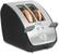 Angle Standard. T-Fal - Avante Deluxe 2-Slice Wide-Slot Toaster - Stainless/Black.