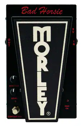 Bad Horsie
MORLEY
CONTOUR WAH
OUT
IN
9V
CONTOUR
LEVEL
WAH ON