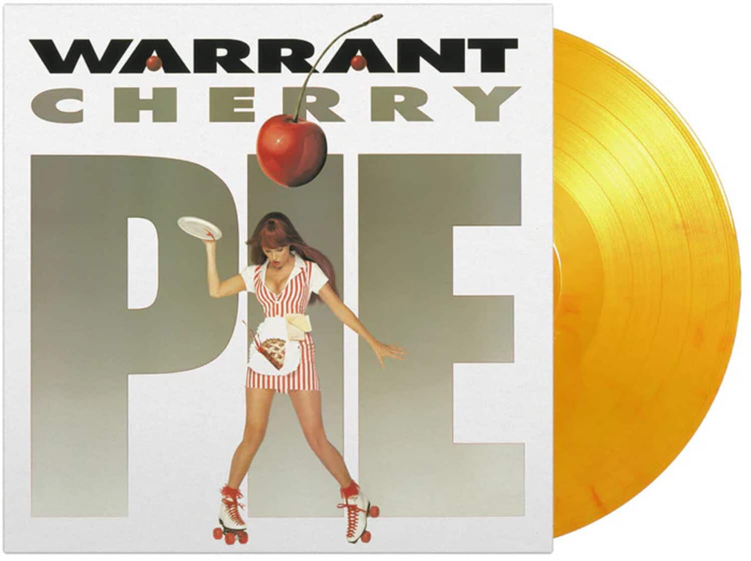 Warrant - Cherry Pie - Limited 180-Gram Yellow Marble Colored Vinyl  - VINYL LP