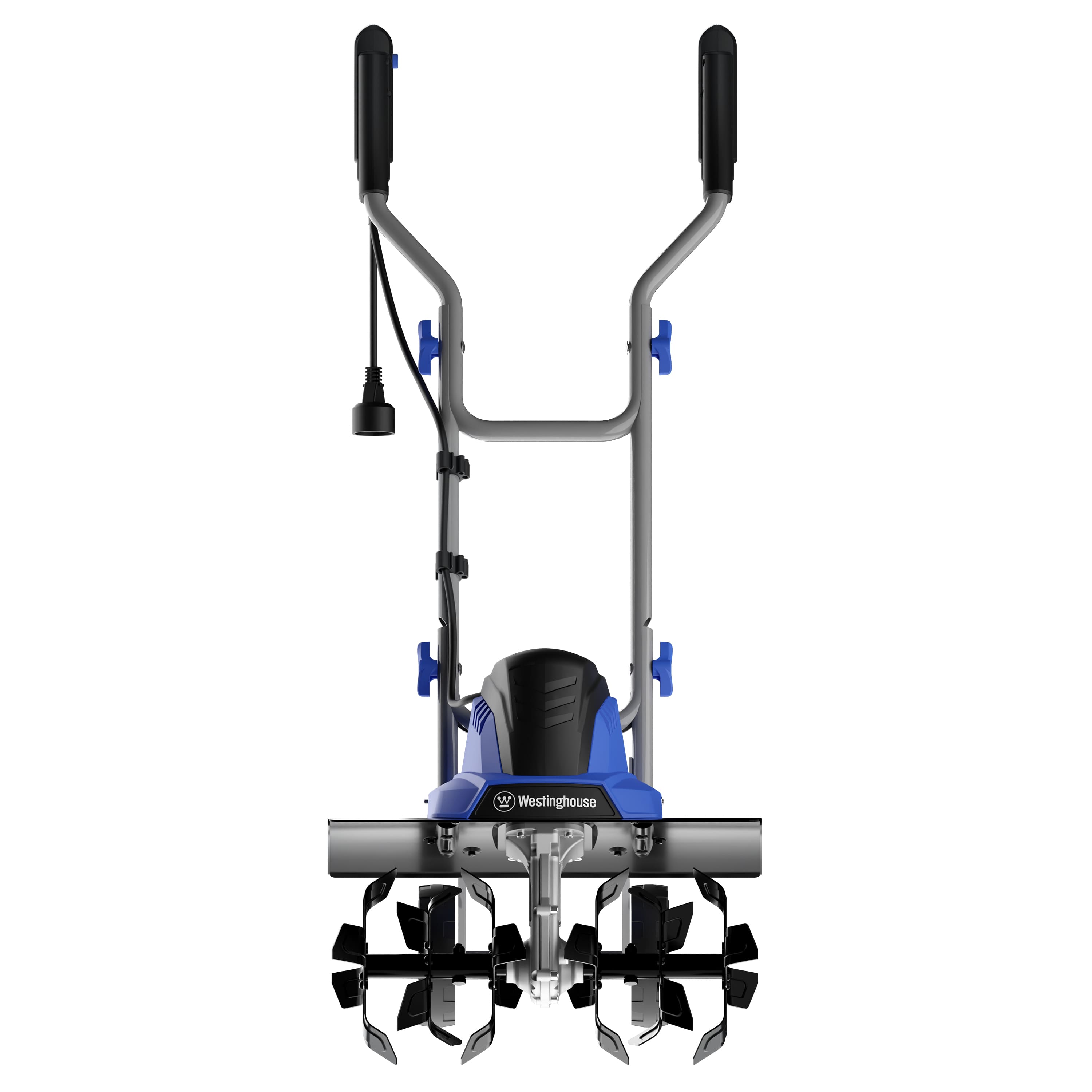 Westinghouse - 18 in. 15 Amp Corded Electric Tiller Cultivator - Blue