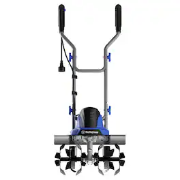 Westinghouse - 18 in. 15 Amp Corded Electric Tiller Cultivator - Blue