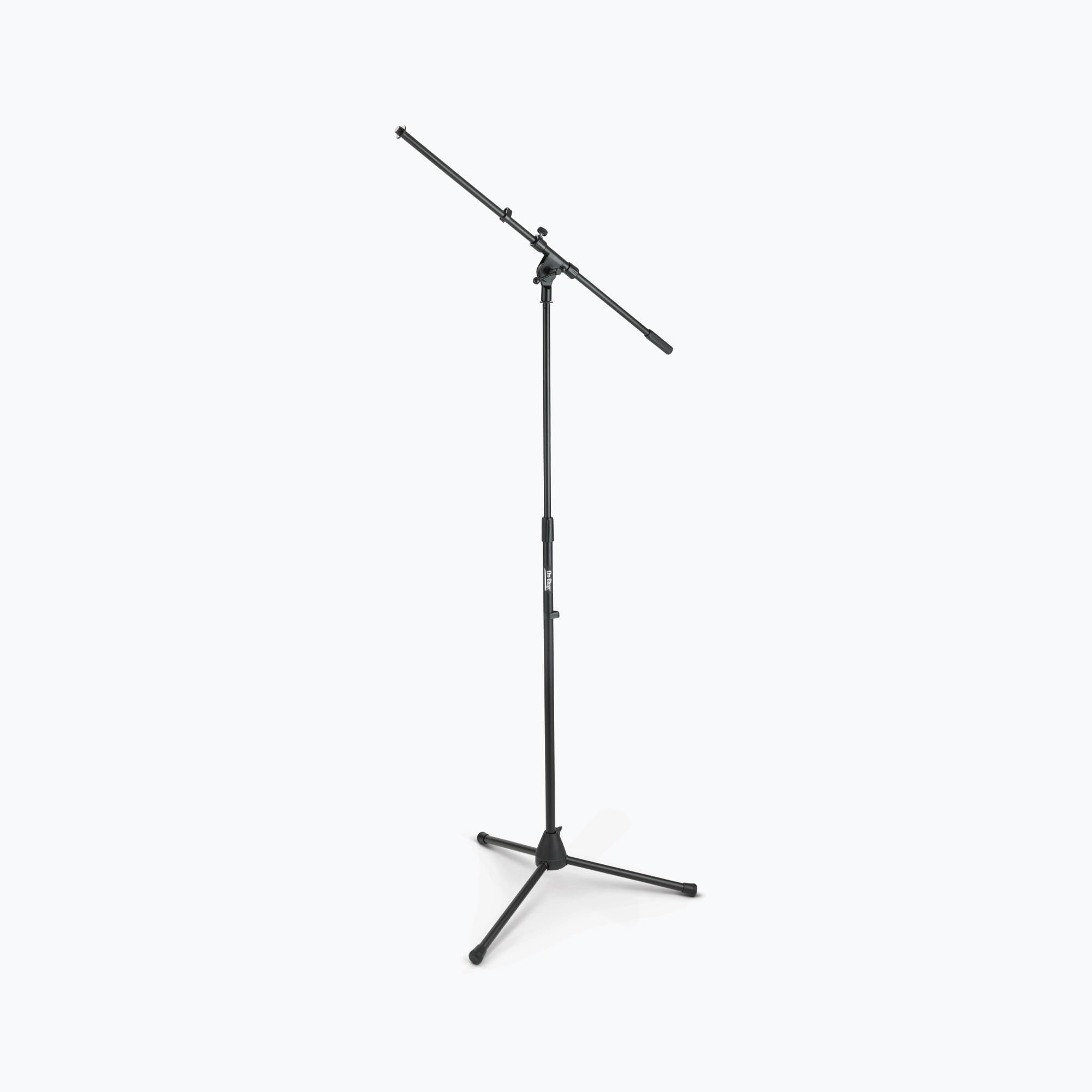 Alt View 9. On Stage Stands - On-Stage MSP7706 Euro Boom 6 Mic Stands w/ Travel Bag (For Vocal and Instrument Microphones, Height-Adjustable, Rugged, - Black.