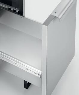 DCS - TANK DRAWER BOTTOM COVER CAD CART AND ACCESS DRAWERS - Stainless Steel