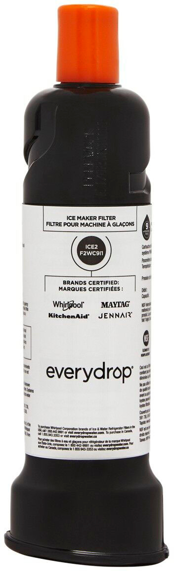  everydrop by Whirlpool Ice and Water Refrigerator Filter 2,  EDR2RXD1, Single-Pack & Affresh Washing Machine Cleaner, Cleans Front Load  and Top Load Washers, Including HE, 6 Tablets : Appliances