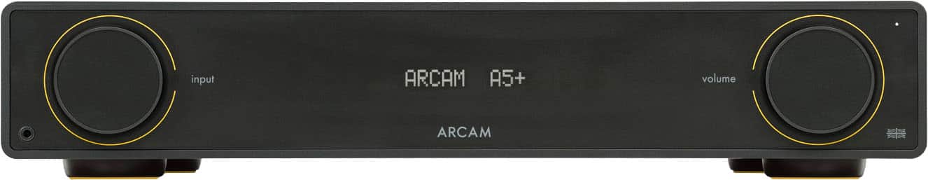 Arcam - A5+ 50W 2ch Class AB Integrated Amplifier - Black