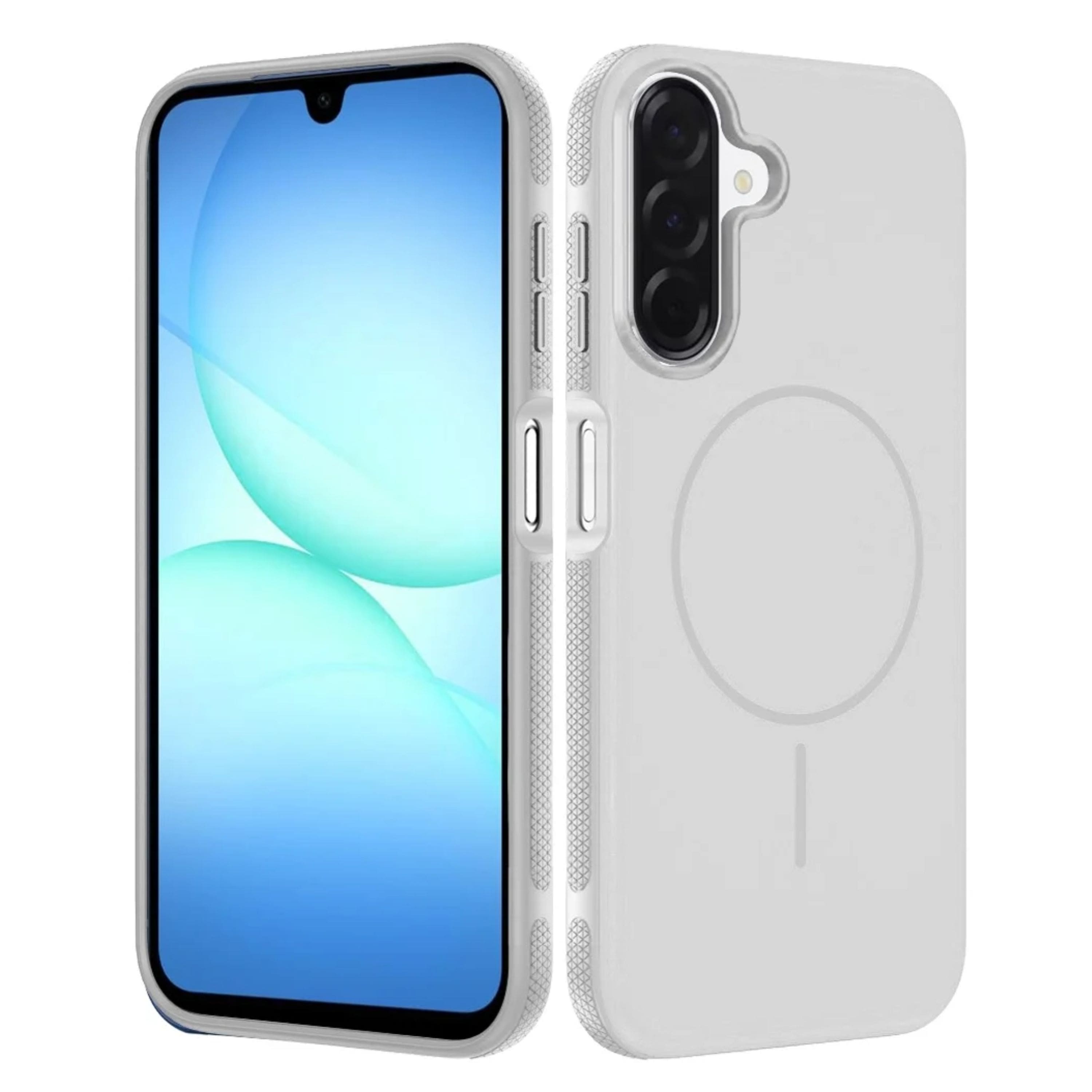Kitcheniva - Rugged Side Grip Magnetic Circle Phone Case With Tempered Glass For Samsung Galaxy A17 5G - Clear price history on PriceWatchPro