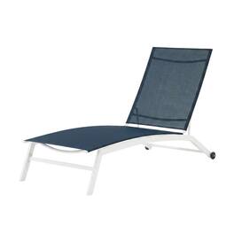 Crosley Furniture - Weaver Outdoor Chaise Lounge - Navy