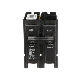 Eaton - 125 amps Plug In 2-Pole Circuit Breaker