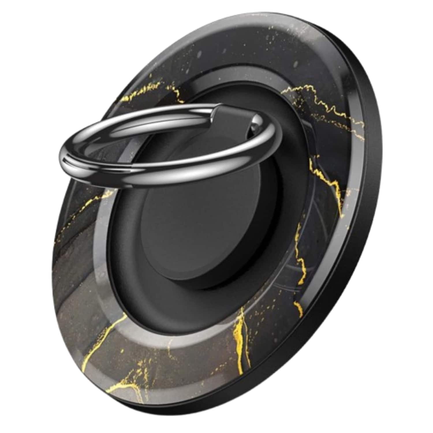 Stock Preferred - Magnetic Phone Ring Holder for MagSafe - Black Marble