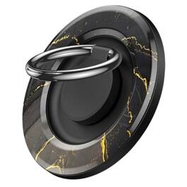 Stock Preferred - Magnetic Phone Ring Holder for MagSafe - Black Marble