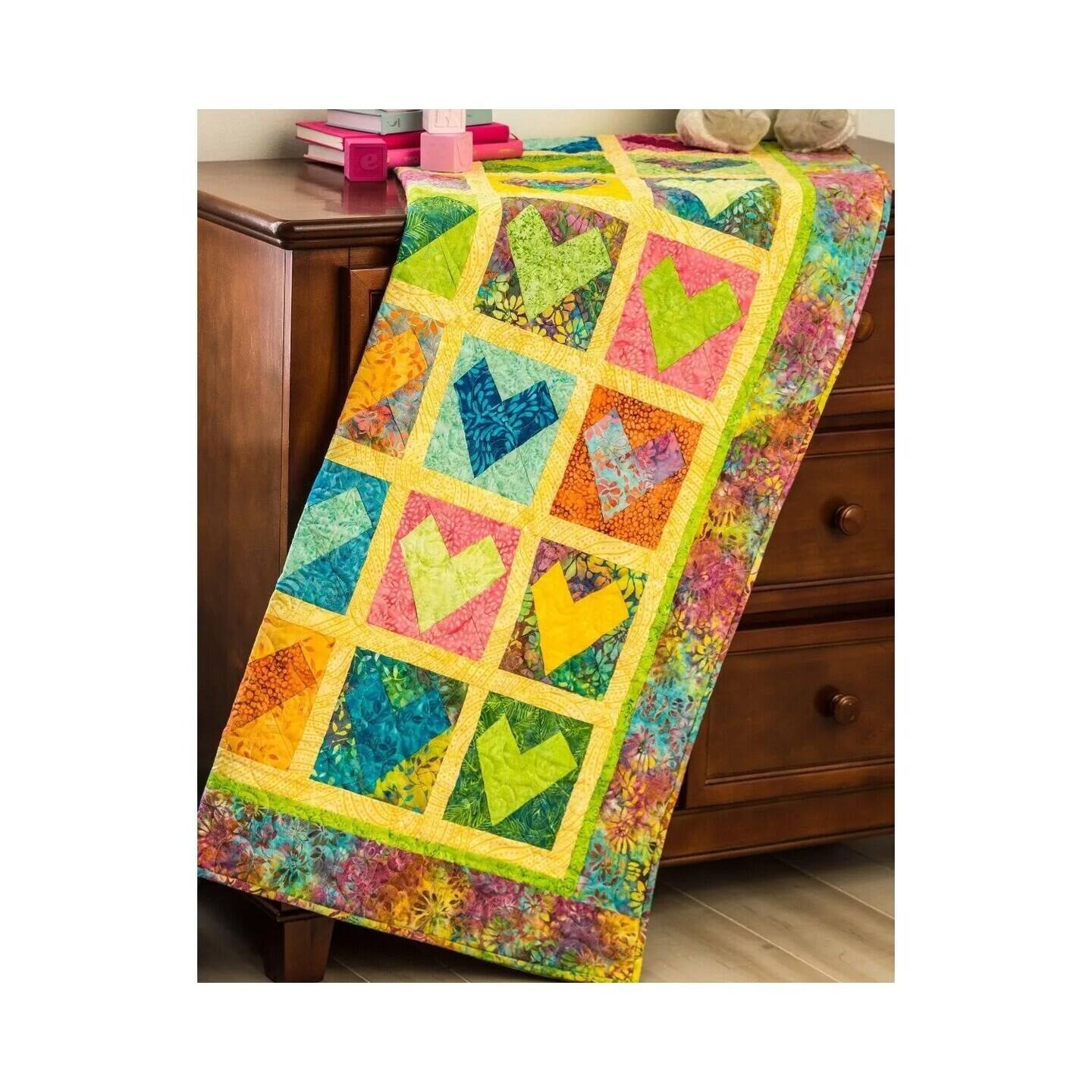 Alt View 2. AccuQuilt - Accuq uilt Die Wonky Heart Haberdashery/Parts Bin – Grey/Green, 30.5 x 26.5 x 1,8 cm - Multicolor.