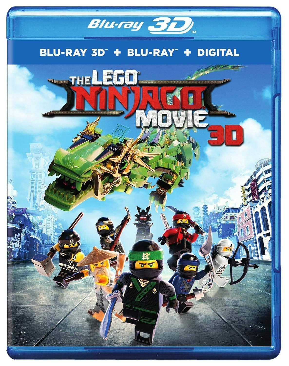 Front. The Lego Ninjago Movie (3D Blu-ray) [Blu-ray].