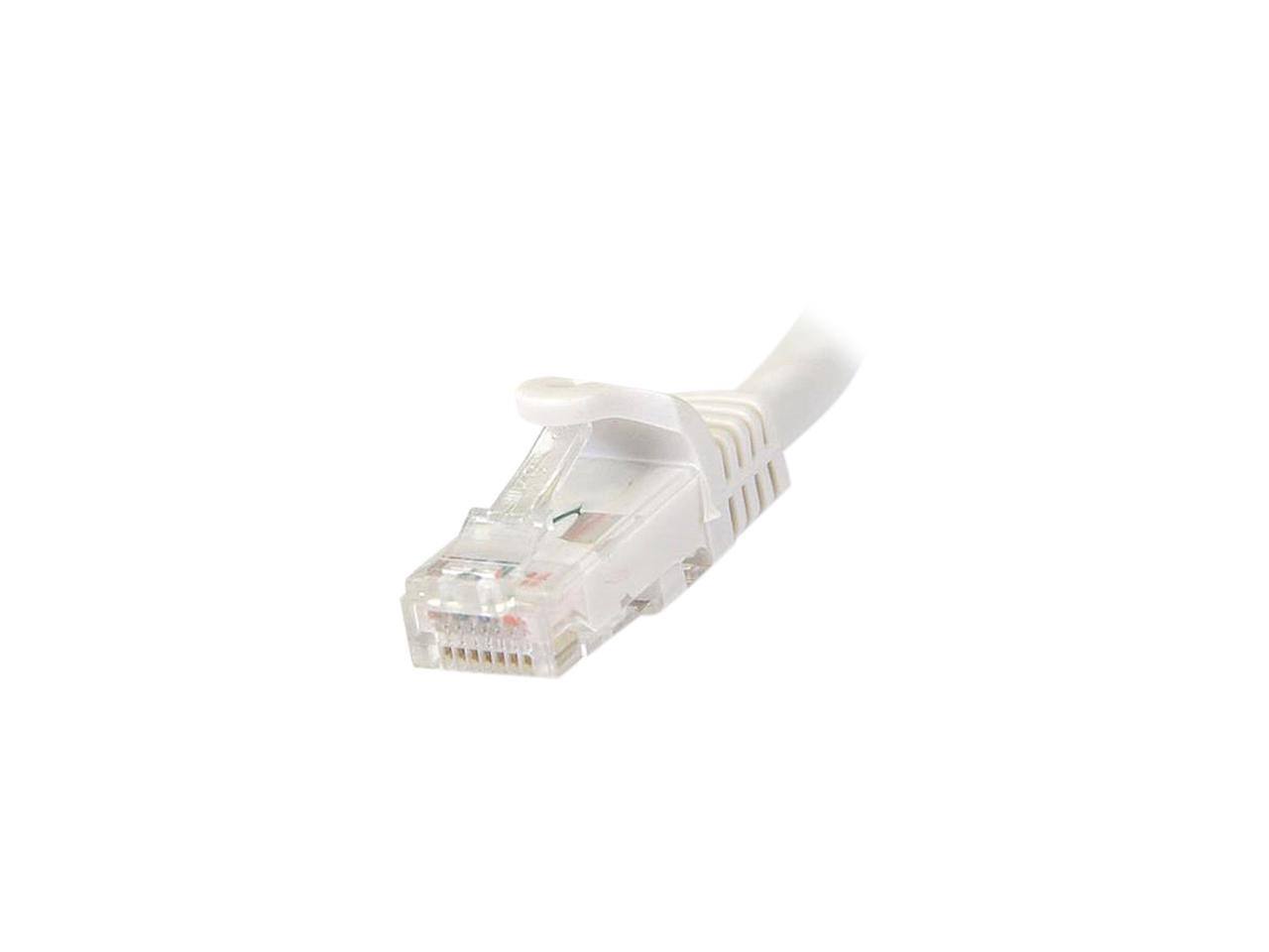 Alt View 1. Startech - StarTech.com N6PATCH25WH 25 ft. Cat 6 White Snagless Cat6 UTP Patch Cable - ETL Verified.