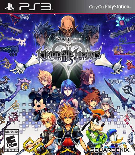 Front. Square Enix - Kingdom Hearts HD 2.5 ReMIX. - E10+ (Everyone 10+)