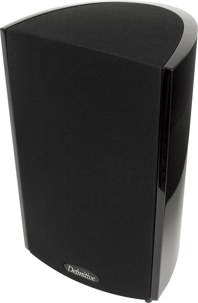 Left View: Definitive Technology - ProMonitor 800 4-1/2" Bookshelf Speaker (Each) - Black